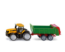 JCB met Strautmann mestverspreider