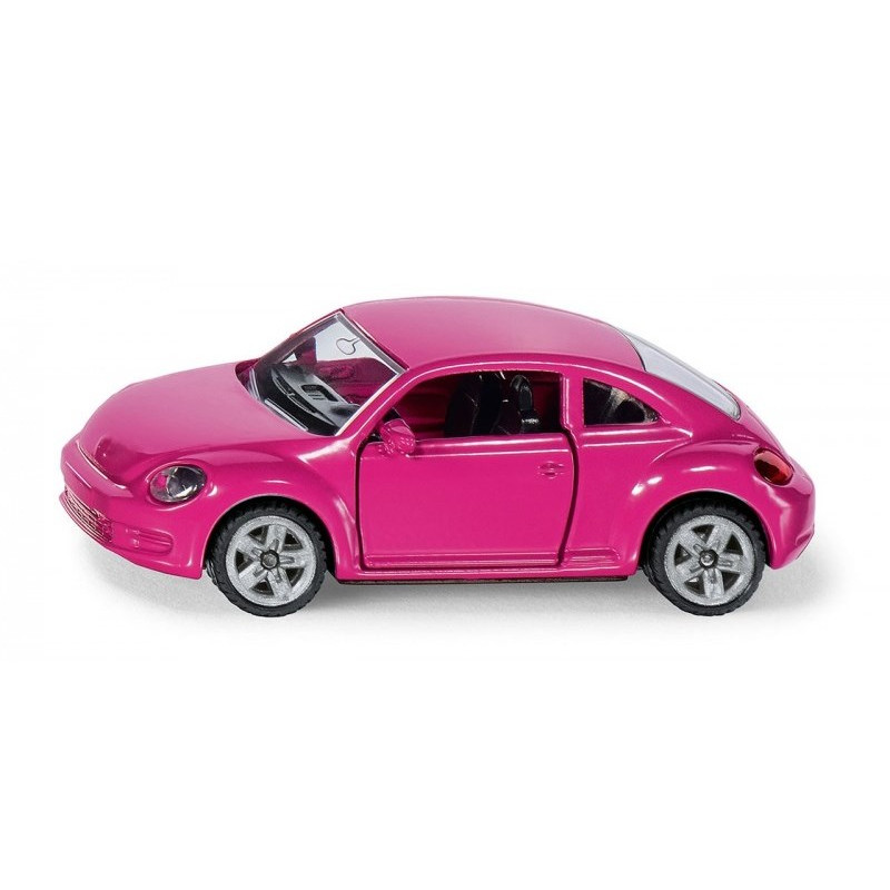 VW The Beetle (roze met stickers)