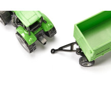 Deutz-Fahr met Fortuna aanhanger Deutz-Fahr met Fortuna aanhanger