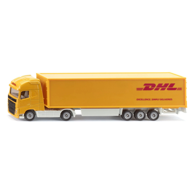 Gesloten vrachtwagencombinatie DHL