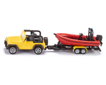 Jeep met boot