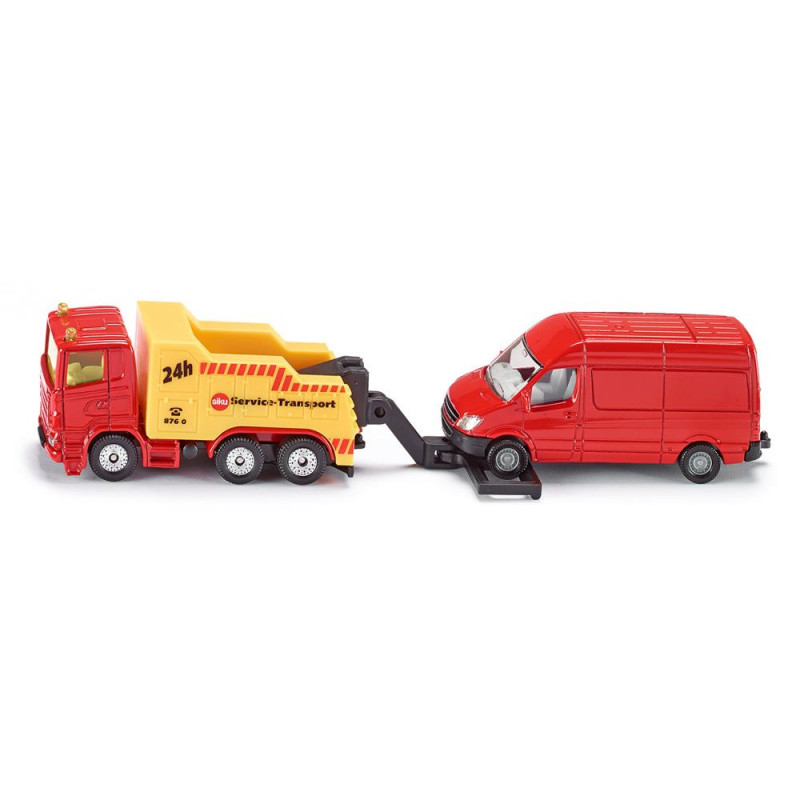 Afsleepauto met bus Afsleepauto met bus