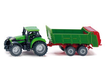Tractor DF met universele mestspreider