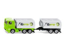 Truck met tankwagen