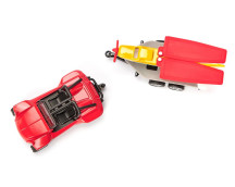 Buggy met sportvliegtuig Buggy met sportvliegtuig