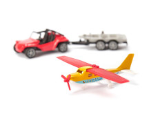 Buggy met sportvliegtuig Buggy met sportvliegtuig