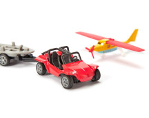 Buggy met sportvliegtuig Buggy met sportvliegtuig