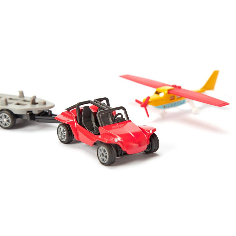Buggy met sportvliegtuig Buggy met sportvliegtuig