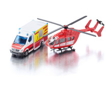Mercedes-Benz ambulance en helicopter (DE) Mercedes-Benz ambulance en helicopter (DE)