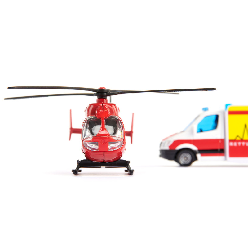 Mercedes-Benz ambulance en helicopter (DE) Mercedes-Benz ambulance en helicopter (DE)