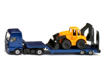 MAN truck met graaflaadcombinatie