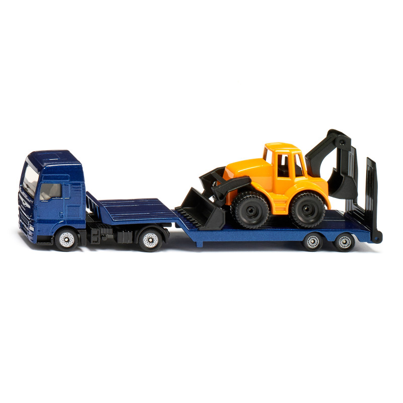 MAN truck met graaflaadcombinatie