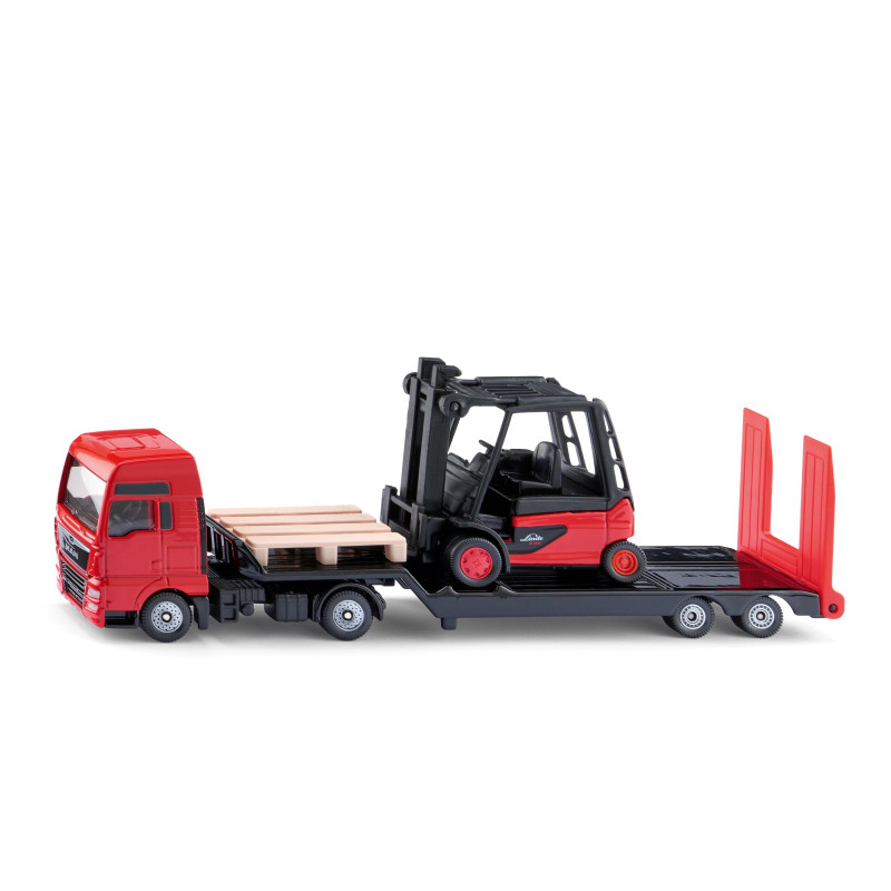 MAN Truck met Linde vorklift MAN Truck met Linde vorklift