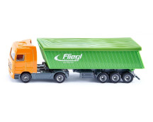 Truck met trailer en dak (1:87)