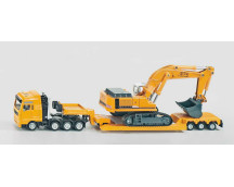 Dieplader + graafmachine Liebherr (1:87)