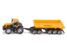 JCB tractor met dolly en kiepkar (1:87)