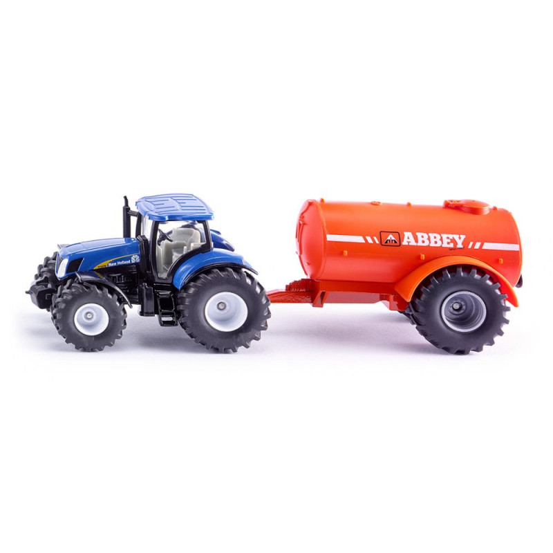 NH tractor +1-assige vacuümtanker (1:50) NH tractor +1-assige vacuümtanker (1:50)