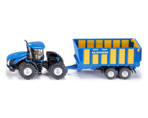 New Holland tractor + silagewagen (1:50)