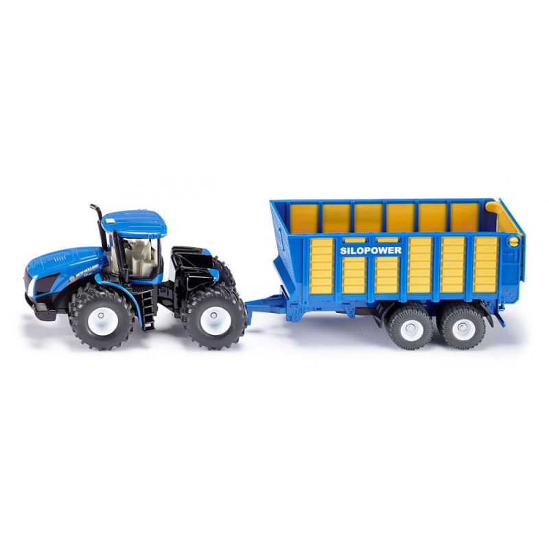 New Holland tractor + silagewagen (1:50) New Holland tractor + silagewagen (1:50)