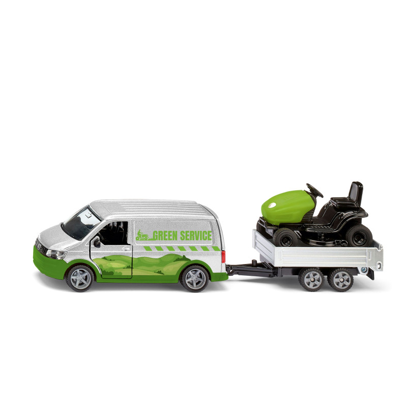 VW T6 met zitmaaier VW T6 met zitmaaier