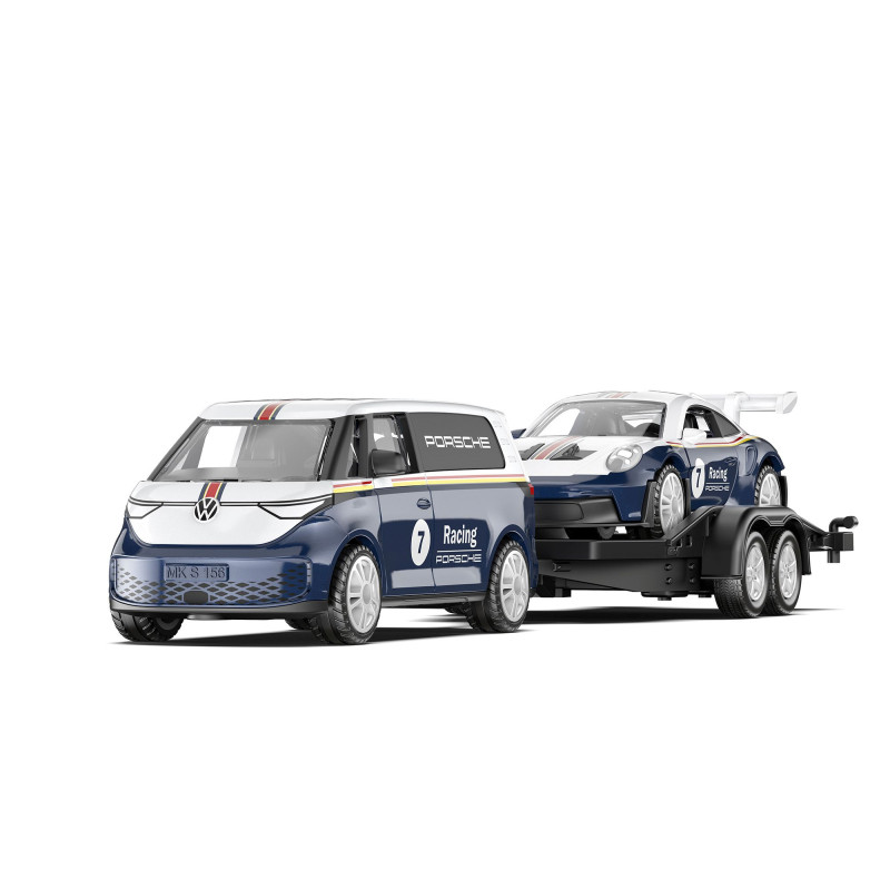 VW ID. Buzz met Porsche 911 GT3 RS VW ID. Buzz met Porsche 911 GT3 RS