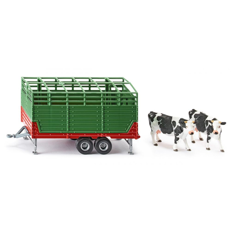 Veetransportaanhanger met koeien (1:32) Veetransportaanhanger met koeien (1:32)