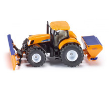 Tractor met schuiver en strooier (1:50)