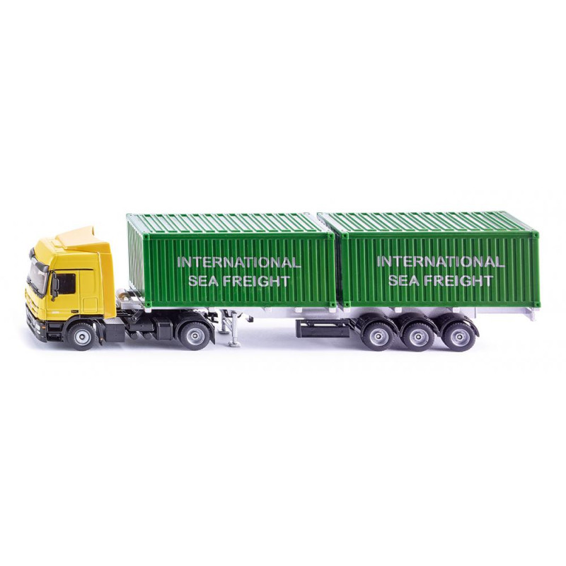 Vrachtwagen met containers (1:50) Vrachtwagen met containers (1:50)