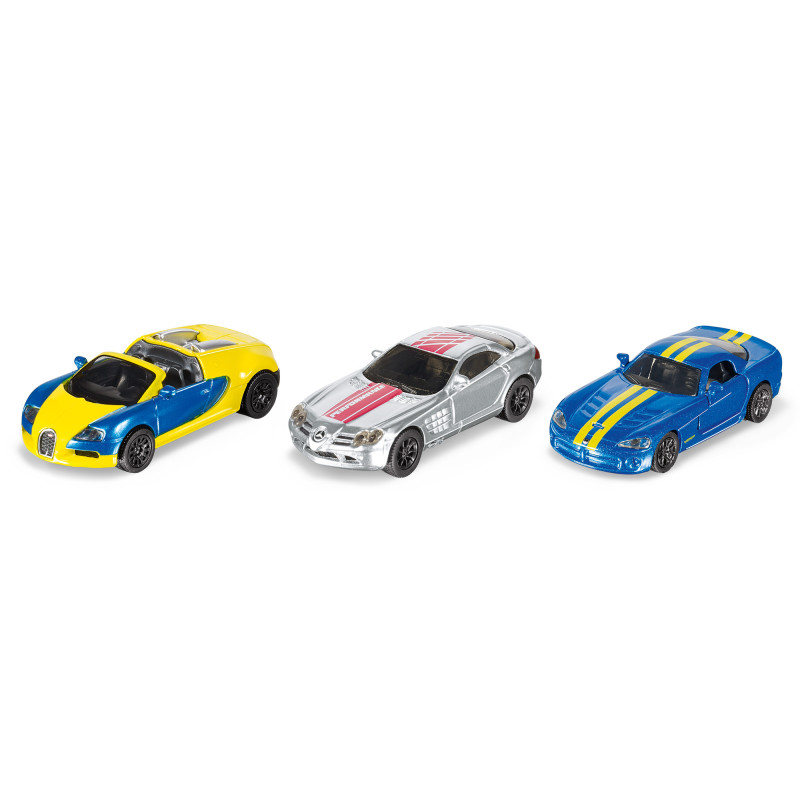 Geschenkset (3x sportwagen) Geschenkset (3x sportwagen)