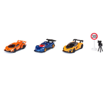 Geschenkset (3x supersportwagens) Geschenkset (3x supersportwagens)