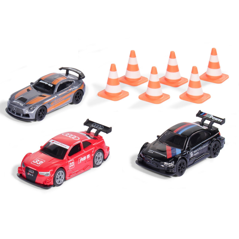Geschenkset (3x sportwagens) Geschenkset (3x sportwagens)