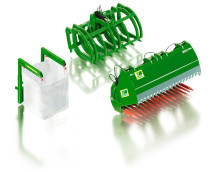 Wiking voorlader toebehoren set B John Deere