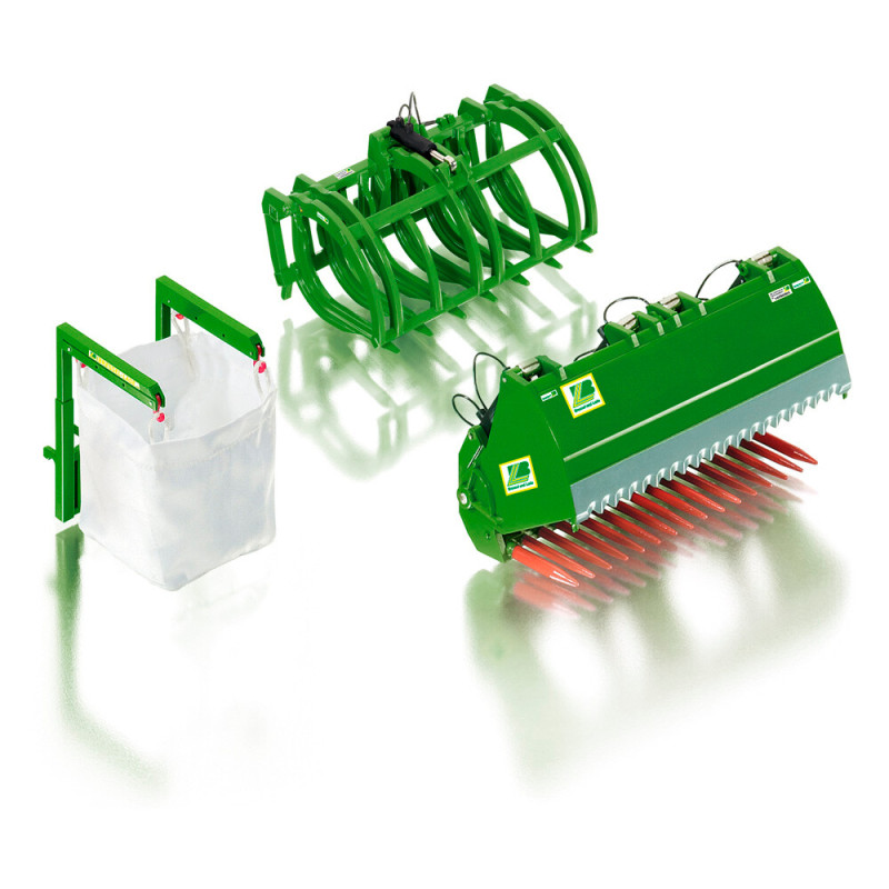 Wiking voorlader toebehoren set B John Deere Wiking voorlader toebehoren set B John Deere