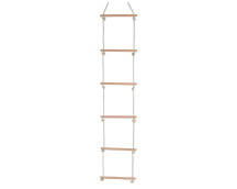 Touwladder met 6 sporten (10mm/2 meter)
