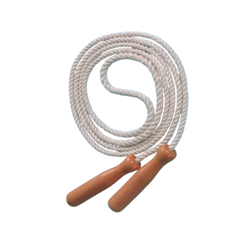 Sportspringtouw met klos (2.80 meter) Sportspringtouw met klos (2.80 meter)