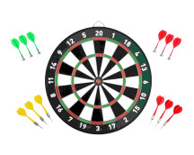 Dubbelzijdig Magnetisch/papieren dartbord Dieren Thema