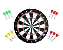 Dubbelzijdig Magnetisch/papieren dartbord Space Thema