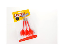 Safety darts rood (3 st.)