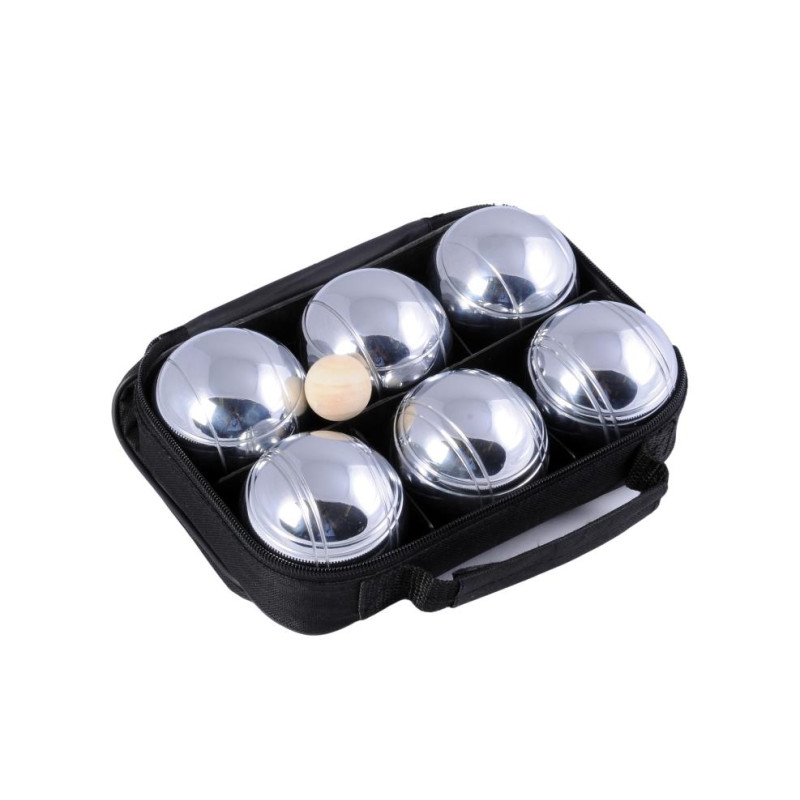 Jeu de boule (6 ballen) in tas