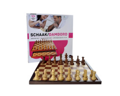 Dambord/Schaakbord (ingelegd)