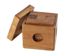 IQ puzzel hout - kubus