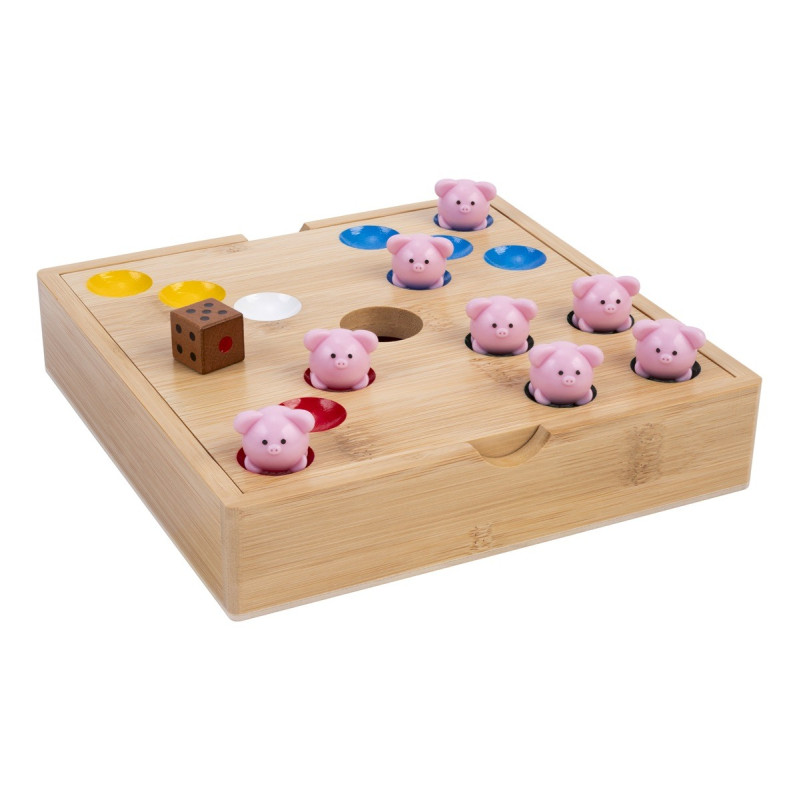 Pig hole spel met siliconen varkentjes Pig hole spel met siliconen varkentjes