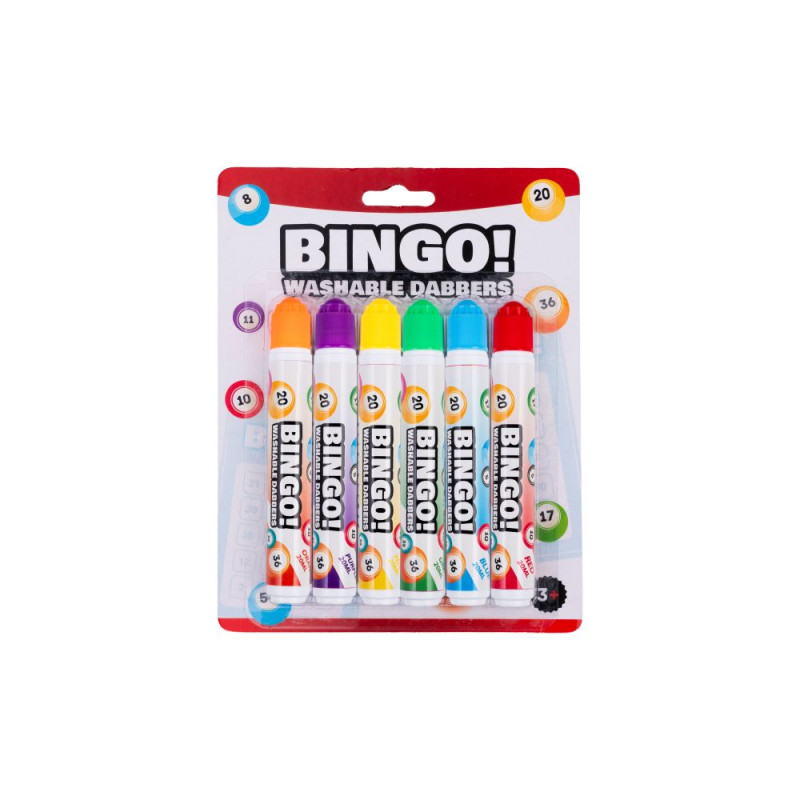 Bingo dabbers (6 stuks) Bingo dabbers (6 stuks)