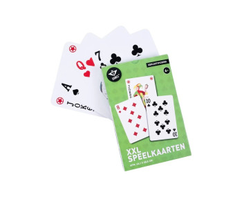 XXL speelkaarten 18,5x 12cm

