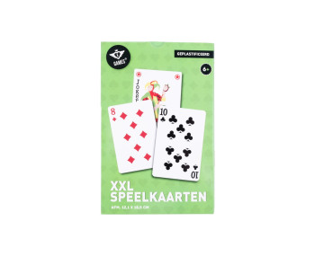 XXL speelkaarten 18,5x 12cm

