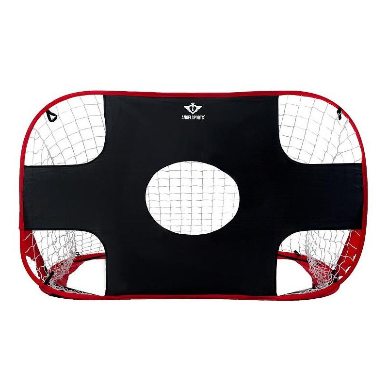 Voetbaldoel met target Voetbaldoel met target