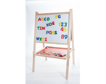 Schoolbord/Whiteboard met accessoires