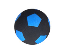 Rubberen straatvoetbal maat 5 (blauw)