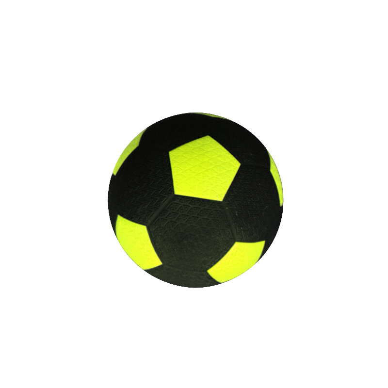 Rubberen straatvoetbal maat 5 (geel) Rubberen straatvoetbal maat 5 (geel)