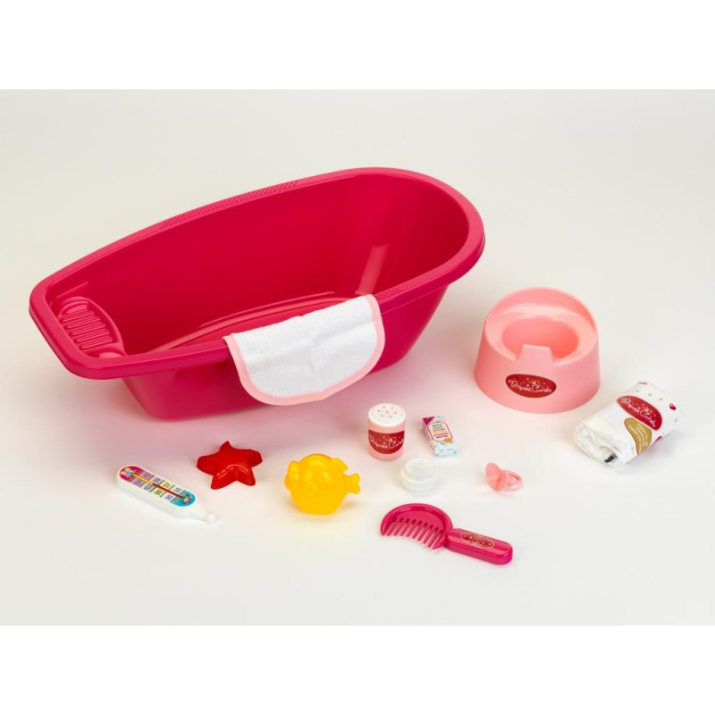 Poppenbad met toebehoren (51cm)